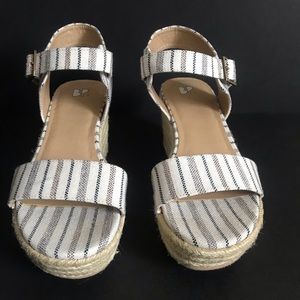 BP Espadrille Platform Wedge